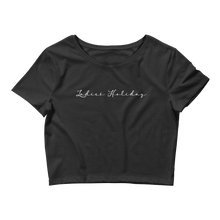 Load image into Gallery viewer, Ladies Holiday Crop T