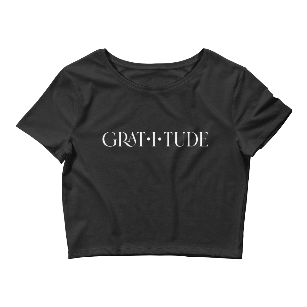 Gratitude Crop T